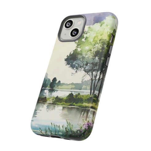 Summer Day by the Lake - Impact Resistant Phone Case